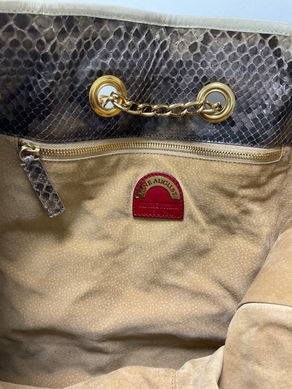Jane August Python Bag - Picture 11 of 13